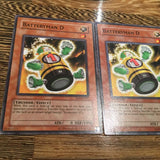 EOJ-EN030 3 x Batteryman D (Playset) Common Yugioh Cards