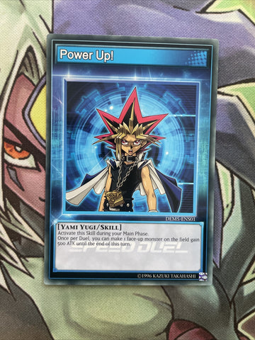 DEM5-ENS01 Power Up! Speed Duel Unlim Edition NM Yugioh Card