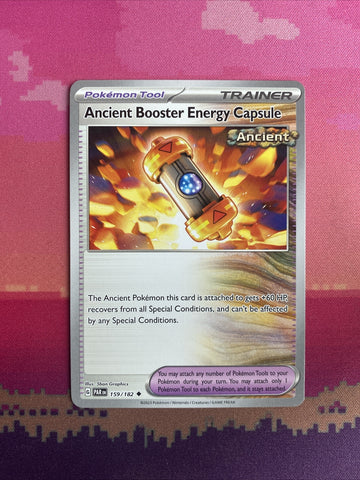 Pokemon Card Ancient Booster Energy Capsule Paradox Rift 159/182 Near Mint