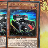 LCKC-EN023 x3 HEAVY MECH SUPPORT ARMOUR YUGIOH CARDS