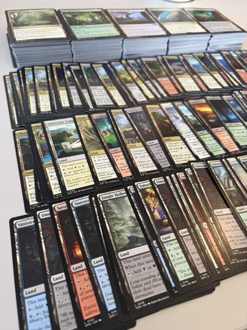 100 MTG Non-Basic Lands Lot - Duals, Fetches, Utility - Commander EDH Magic (back)