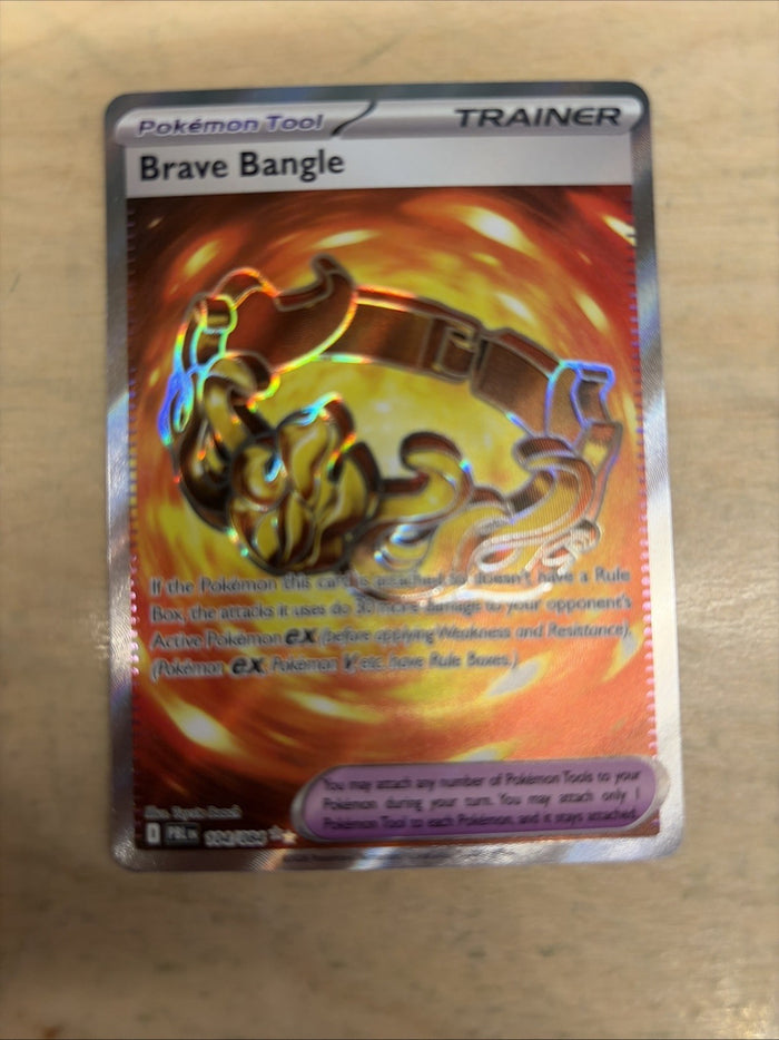 Brave Bangle 104/084 Ultra Rare Pitch Black Pokemon Holo Near Mint