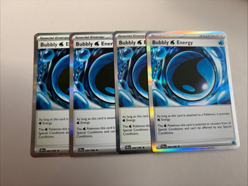 Bubbly Energy playset 084/086 Chaos Rising - Holo x4