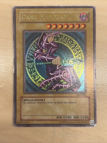 Dark Magician SDY-E005 Ultra Rare YuGiOh Card Unlimited Starter Deck Yugi MP