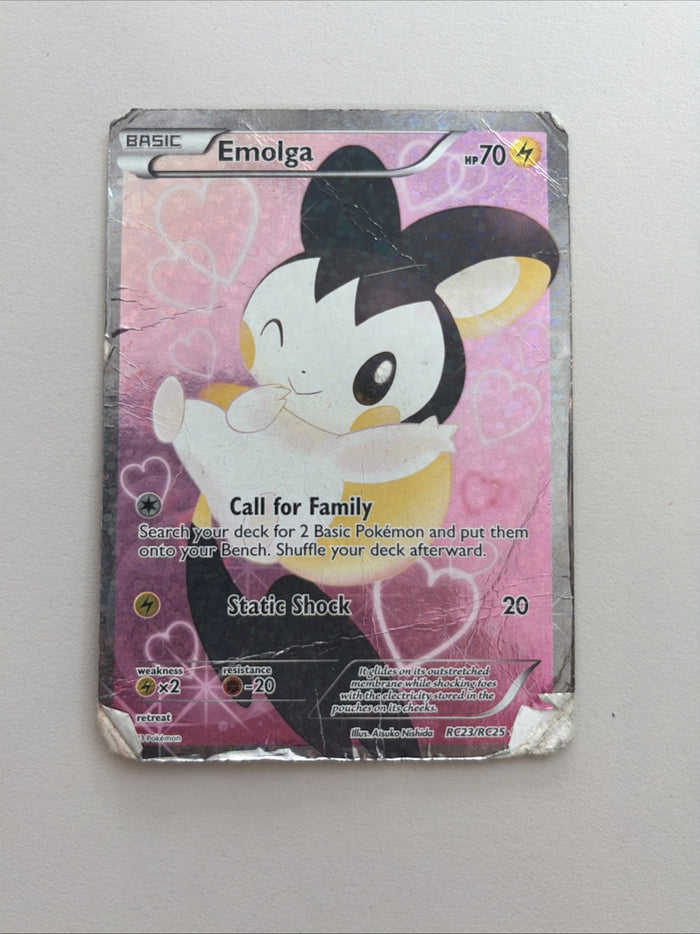 Emolga (Full Art) RC23/RC25 Legendary Treasures: Radiant Collection **DAMAGED**