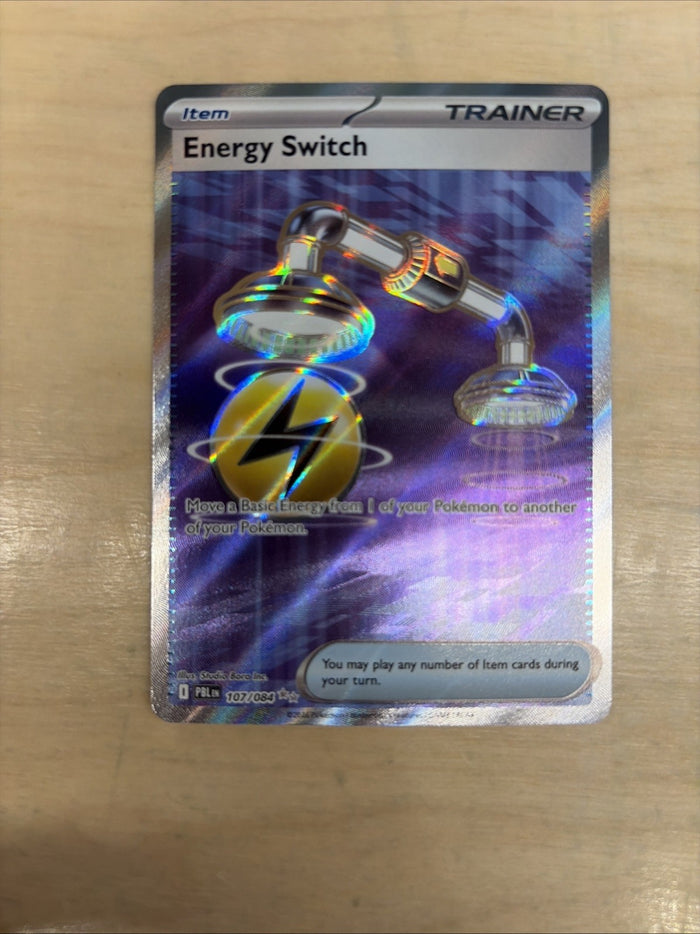 Energy Switch 107/084 - Ultra Rare - Pitch Black - Pokemon TCG