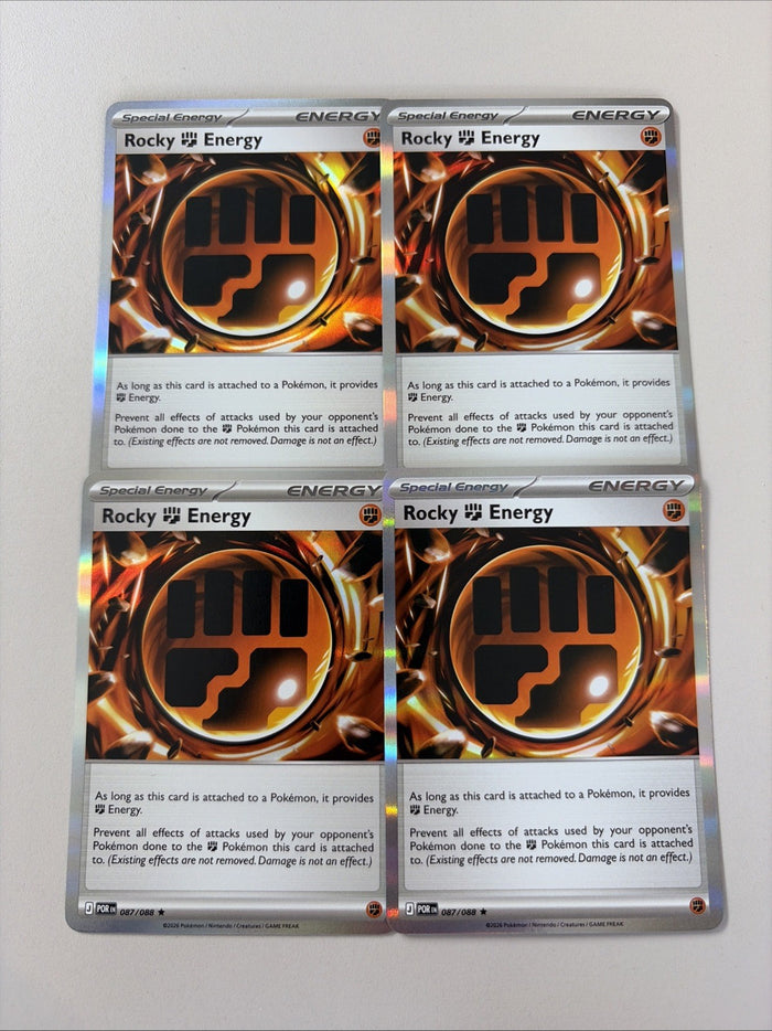 (HOLO) Rocky Energy - 087/088 - Perfect Order - Playset