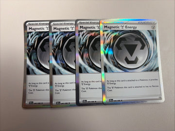 Magnetic Energy 085/086 Chaos Rising 4x Holo Rare Playset Pokemon TCG