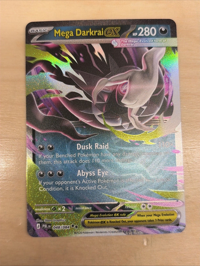 Pokemon - 048/084 - Mega Darkrai ex - Pitch Black