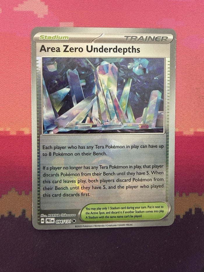 Pokemon Card Area Zero Underdepths Prismatic Pokeball Reverse 094/131 Near Mint