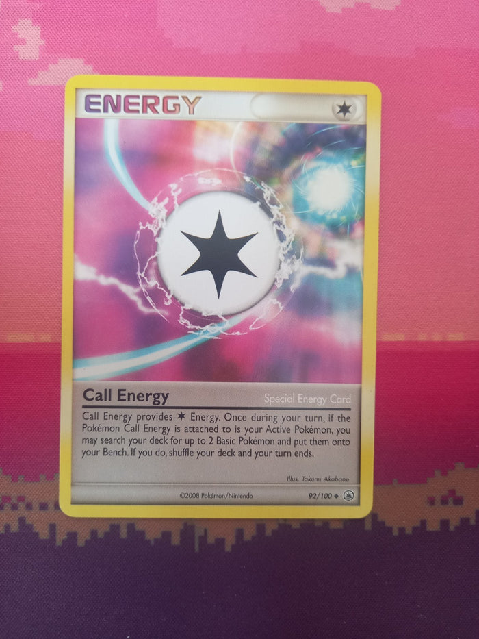 Pokemon Card Call Energy Majestic Dawn 92/100 Near Mint