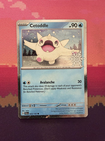 Pokemon Card Cetoddle Paldea Evolved Advent Calendar Stamp 053/193 Near Mint