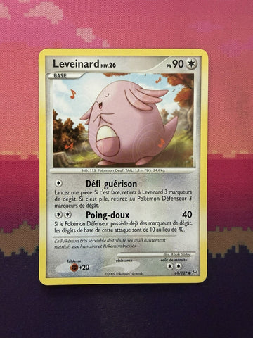 Pokemon Card Chansey Platunum French Common 69/127 Near Mint