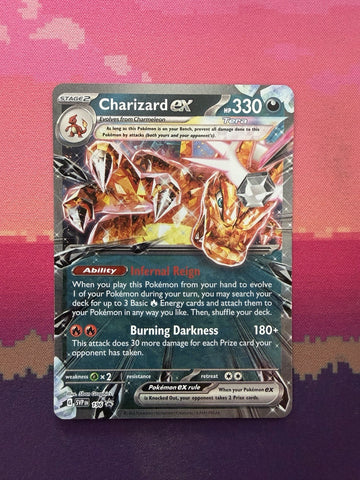 Pokemon Card Charizard EX Black Star Promo 196 Near Mint