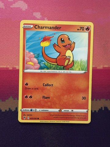 Pokemon Card Charmander Vivid Voltage Common 023/185 Near Mint