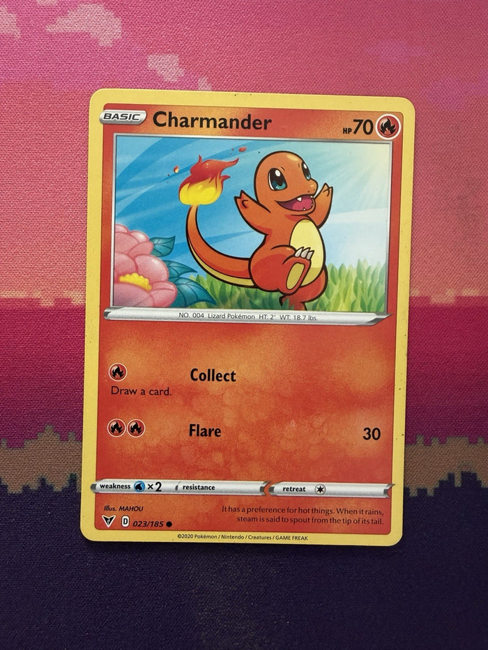 Pokemon Card Charmander Vivid Voltage Common 023/185 Near Mint