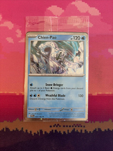 Pokemon Card Chien-Pao Black Star Promo 057/182 SEALED Near Mint