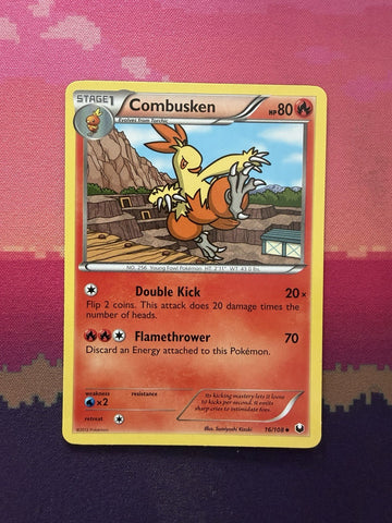 Pokemon Card Combusken Dark Explorers Uncommon 16/108 Near Mint