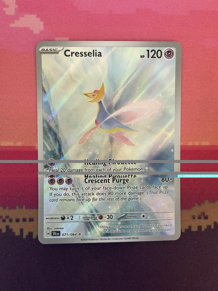 Pokemon Card Cresselia 071/064 Illustration Rare Shrouded Fable Near Mint