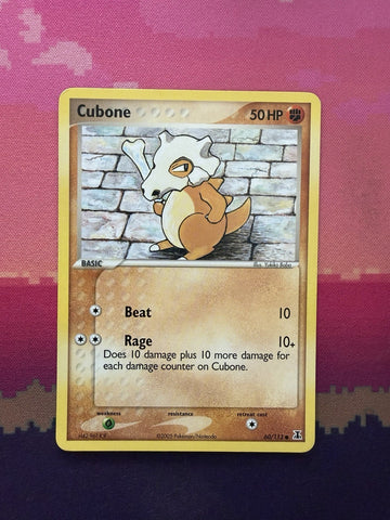 Pokemon Card Cubone EX Delta Species Common 60/113 Near Mint