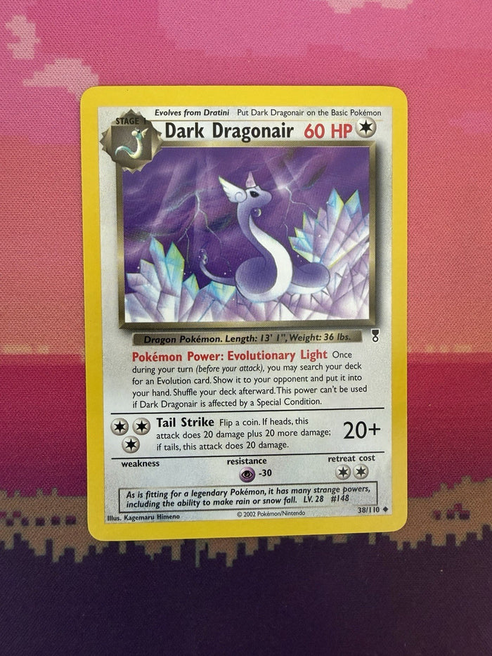 Pokemon Card Dark Dragonair Legendary Collection Uncommon 38/110 Near Mint