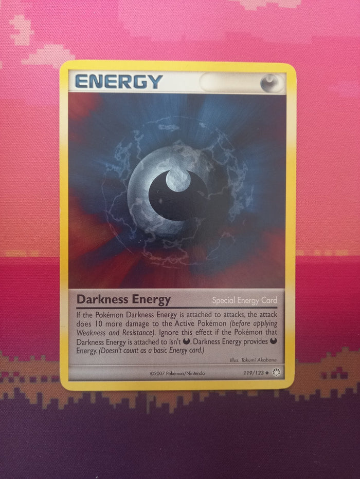 Pokemon Card Darkness Energy Mysterious Treasures 119/123 Near Mint