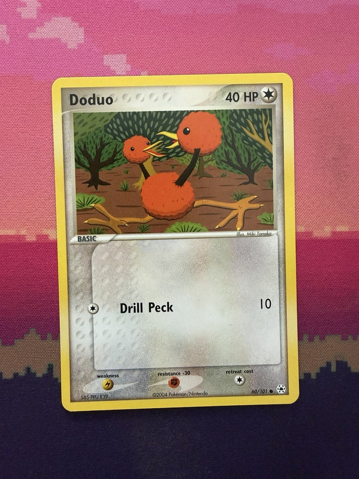 Pokemon Card Doduo Hidden Legends Common 60/101 Near Mint