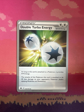 Pokemon Card Double Turbo Energy World Championship 2022 151/172 Near Mint