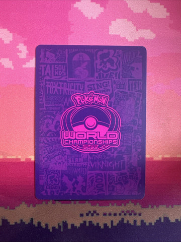 Pokemon Card Double Turbo Energy World Championship 2022 151/172 Near Mint (back)