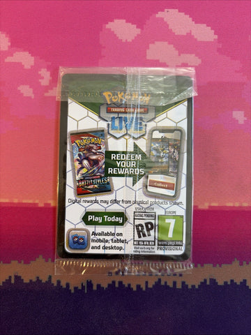 Pokemon Card Dragonite V Pokemon GO STAMPED Promo SWSH235 SEALED Near Mint (back)