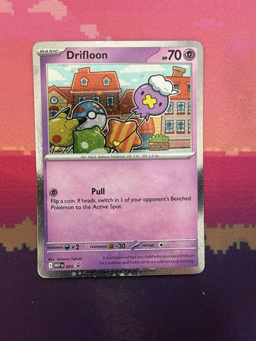 Pokemon Card Drifloon Black Star Promo Cosmo 005 Near Mint