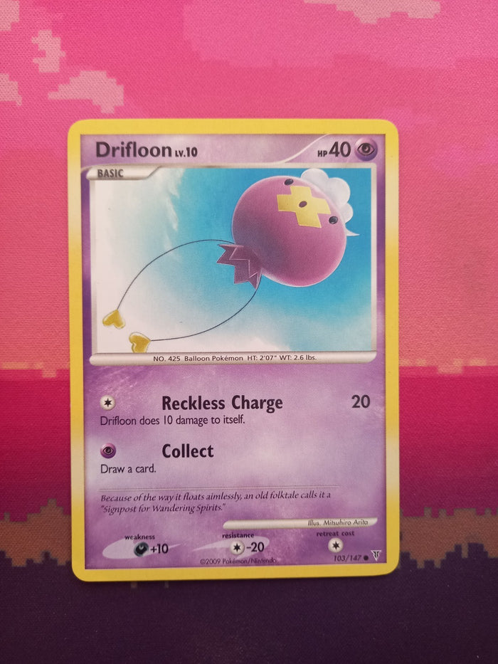 Pokemon Card Drifloon Supreme Victors Common 103/147 Near Mint