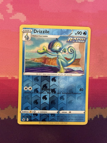 Pokemon Card Drizzile Chilling Reign Reverse Holo Uncommon 042/198 Near Mint