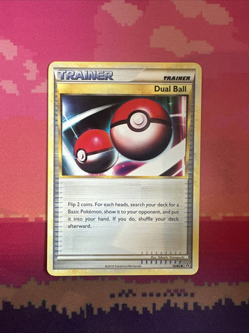 Pokemon Card Dual Ball HS Unleashed 72/95 Near Mint