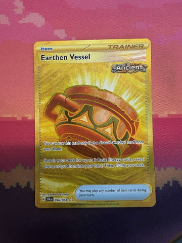 Pokemon Card Earthen Vessel 096/064 Hyper Rare Shrouded Fable Near Mint