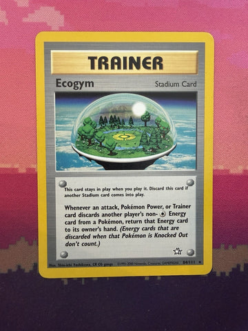 Pokemon Card Ecogym Neo Genesis 84/111 Near Mint