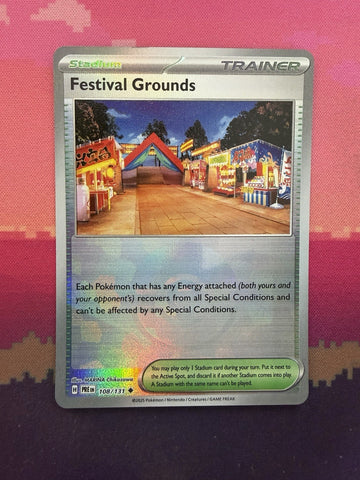 Pokemon Card Festival Grounds Prismatic Evolutions PokeBall Reverse 108/131 NM