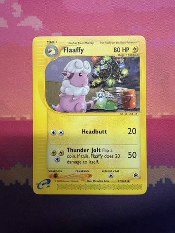 Pokemon Card Flaaffy Expedition Uncommon 77/165 Near Mint