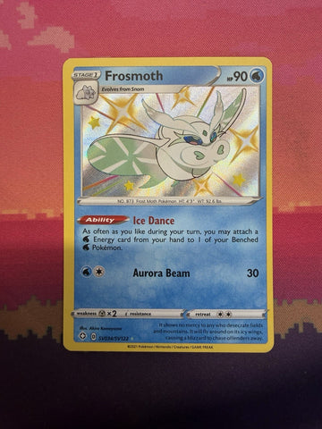 Pokemon Card Frosmoth SV034/SV122 Shiny Shining Fates Near Mint