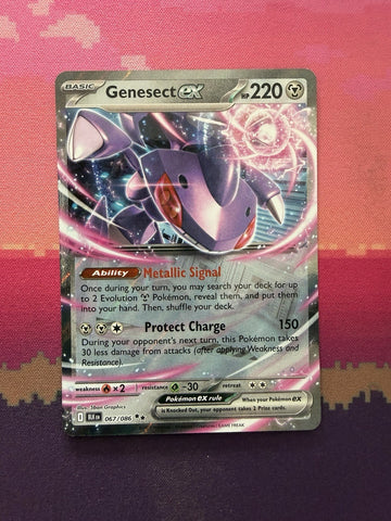 Pokemon Card Genesect EX Black Bolt 067/086 Near Mint