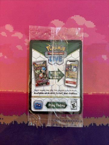 Pokemon Card Glaceon ex Prismatic Evolutions STAMPED 026/131 SEALED Near Mint (back)