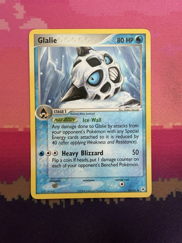 Pokemon Card Glalie Hidden Legends Uncommon 34/101 Near Mint