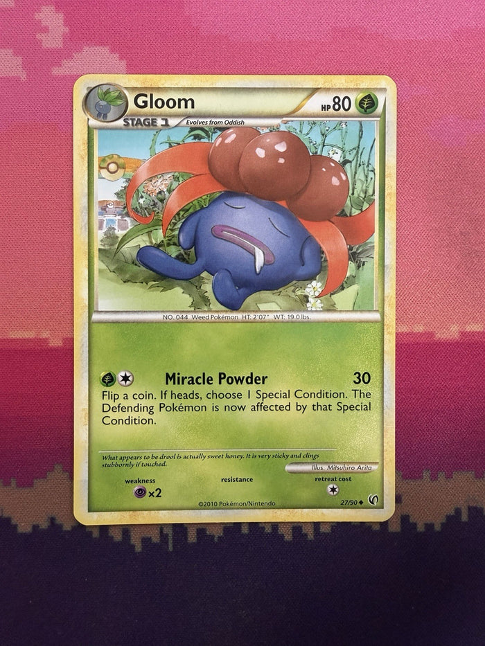 Pokemon Card Gloom Undaunted Uncommon 27/90 Near Mint
