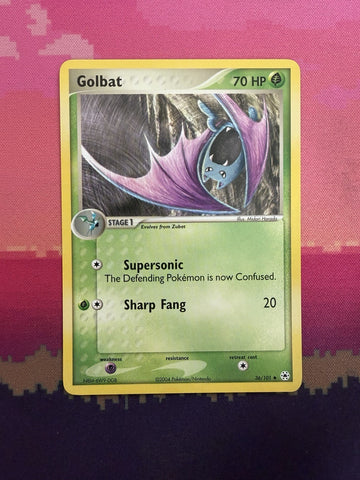 Pokemon Card Golbat Hidden Legends Uncommon 36/101 Near Mint