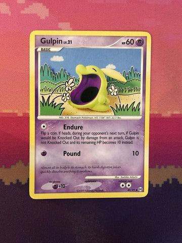 Pokemon Card Gulpin Platinum Arceus Uncommon 40/99 Near Mint