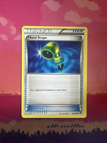 Pokemon Card Hand Scope Phantom Forces 96/119 Near Mint
