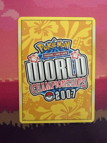 Pokemon Card Holon Researcher 2007 World Championship 95/113 Near Mint (back)