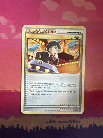 Pokemon Card Judge HS Unleashed 78/95 Near Mint