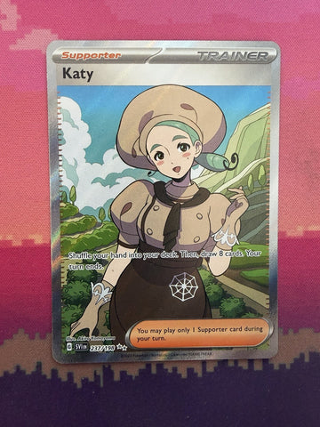 Pokemon Card Katy Scarlet & Violet Ultra Rare Full Art 237/198 Near Mint