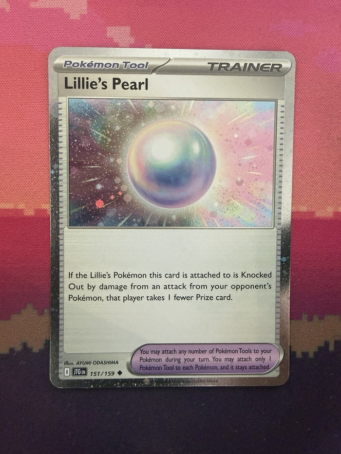 Pokemon Card Lillie's Pearl Journey Together Cosmo Holo 151/159 Near Mint